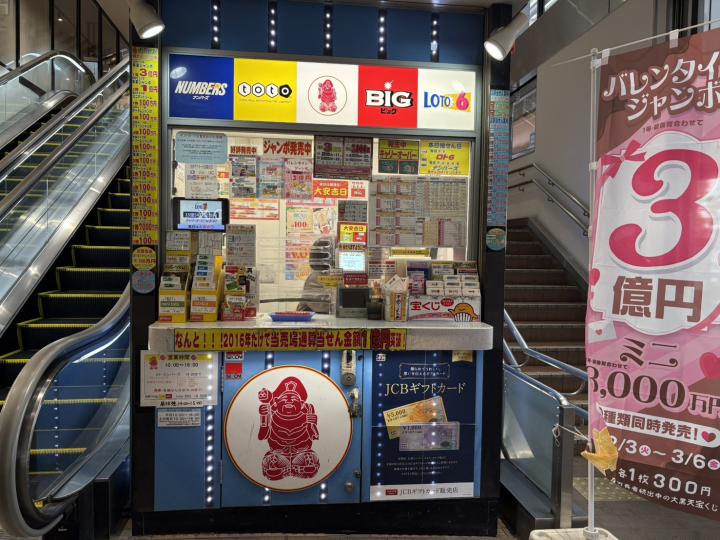 武蔵中原　大黒天宝くじ